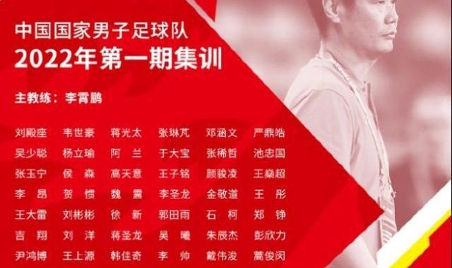 超豪华本土教练团打造52人训练营 国足选秀开始了